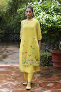PAPEEHA YELLOW  KURTA SETS