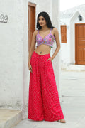 MERAKI FUSHIA PALLZO SET
